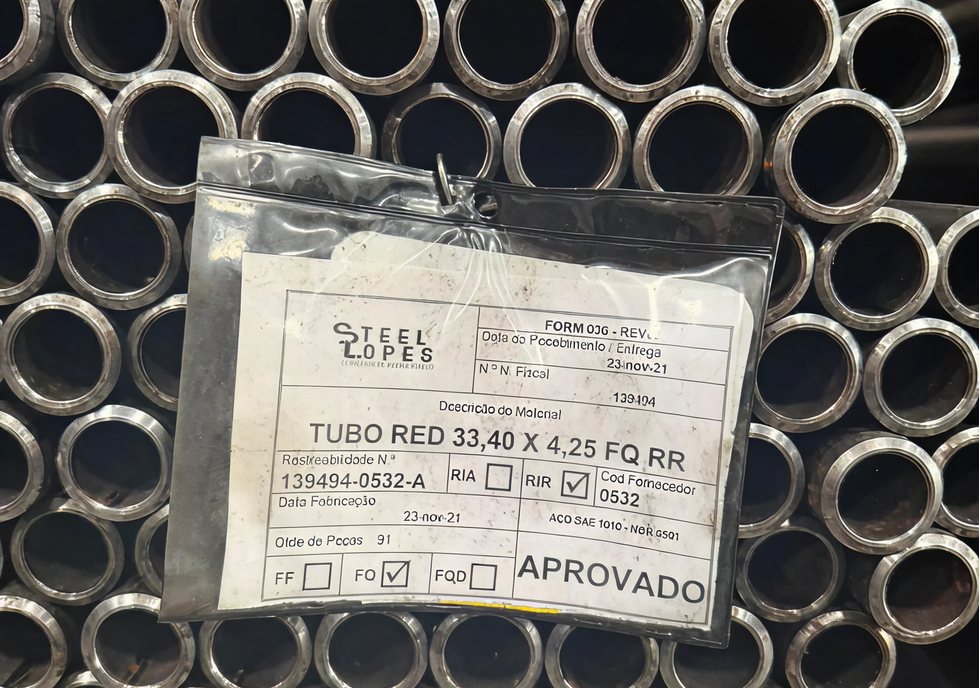 Tubo DIN 2440 (NBR 5580) - Steel Lopes